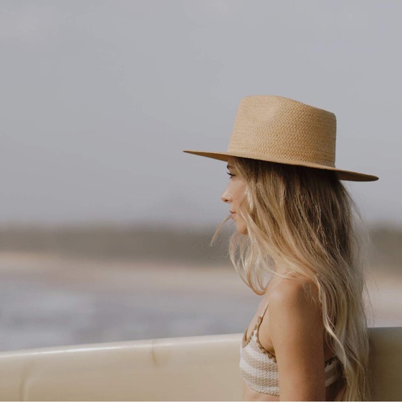 NWOT Old Navy S/M Woven Panama Hat - Picture 5 of 7